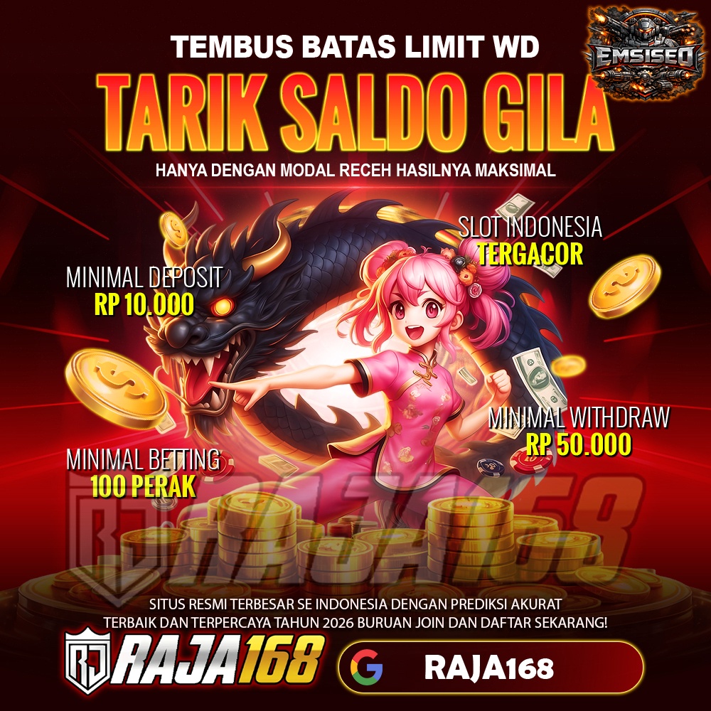 RAJA168: Situs Raja Slot Online Paling Gacor 777 Resmi Terpercaya