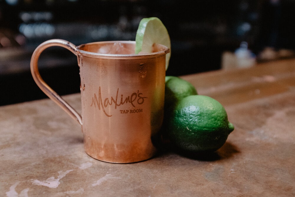 Maxine's copper mug